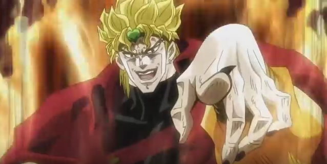 High Quality Dio Pointing at You Blank Meme Template