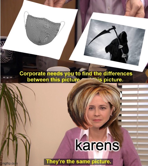 They're The Same Picture Meme | karens | image tagged in memes,they're the same picture | made w/ Imgflip meme maker