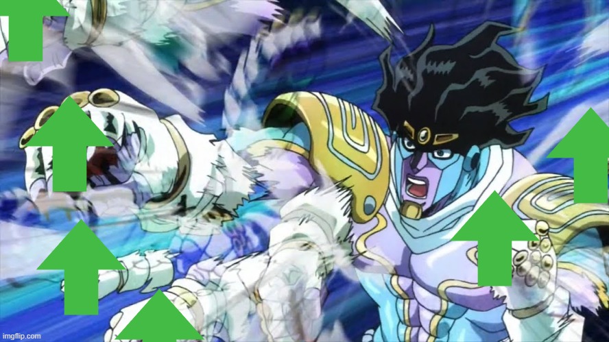 star platinum | image tagged in star platinum | made w/ Imgflip meme maker