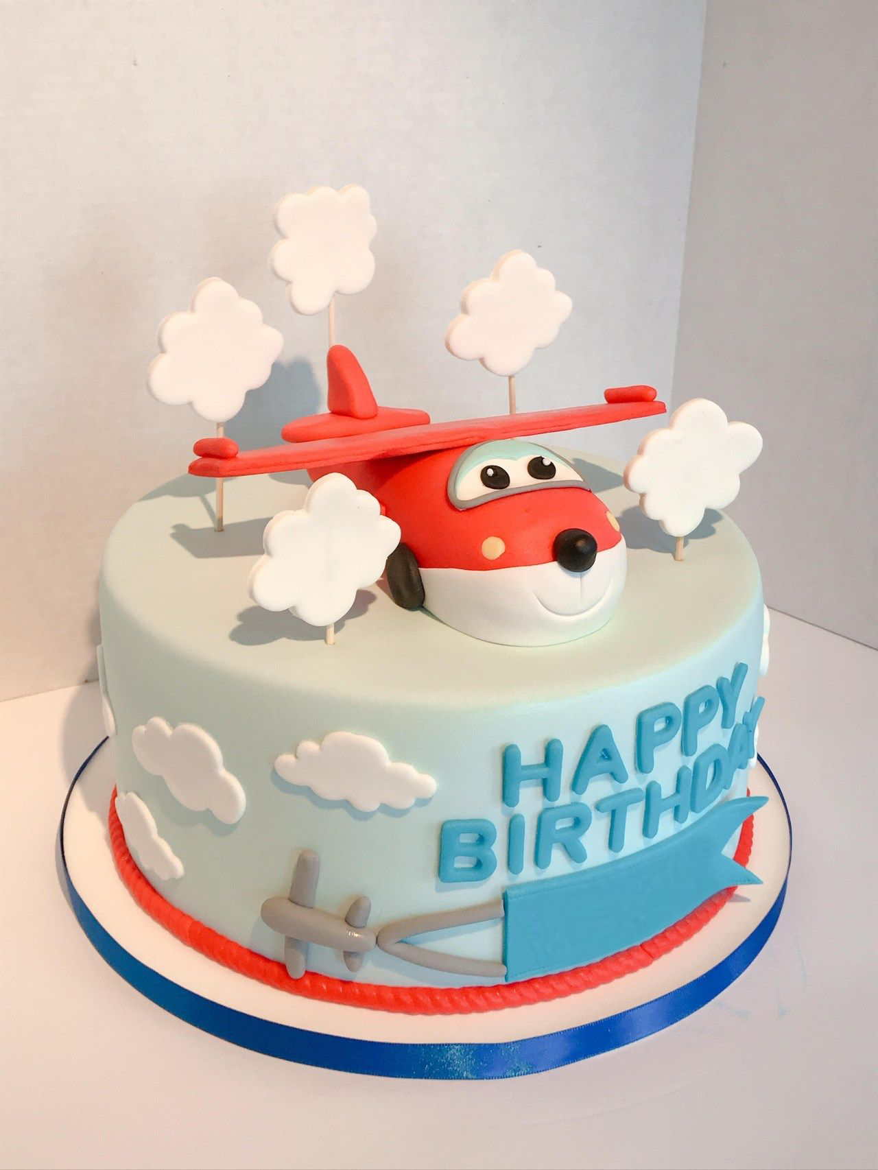 Number Plane Cake | Printable Template | Tutorial | First Birthday