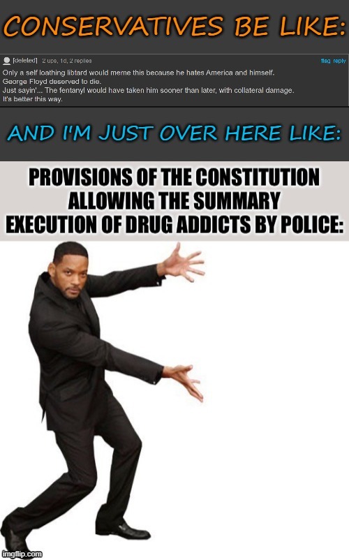 If you can't hate Derek Chauvin for being a racist, murderer, or just plain incompetent, hate him for breaking the Constitution. | image tagged in george floyd,racist,police brutality,constitution,us constitution,conservative logic | made w/ Imgflip meme maker