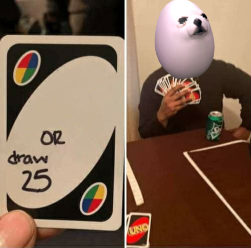 Eggdog Draw 25 Blank Meme Template