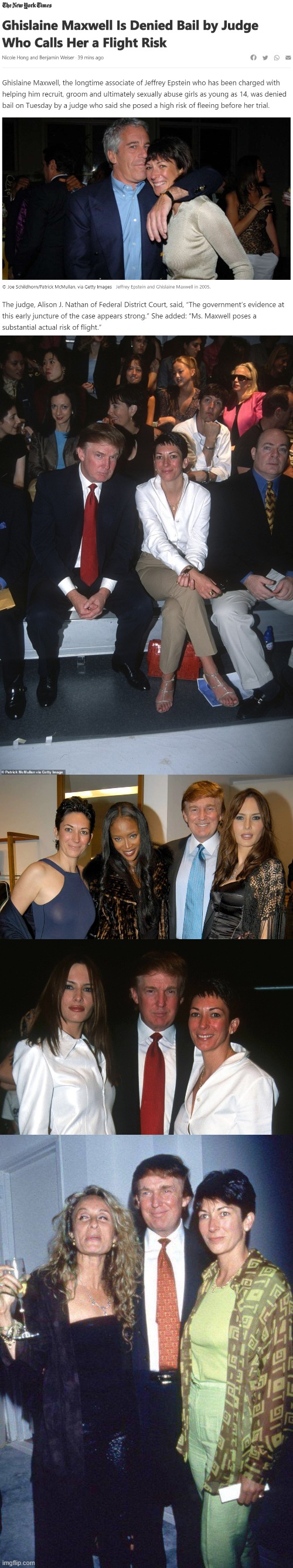 nothing much to see here, maga | image tagged in ghislaine maxwell trump,pedo,pedophiles,jeffrey epstein,epstein,pimp | made w/ Imgflip meme maker