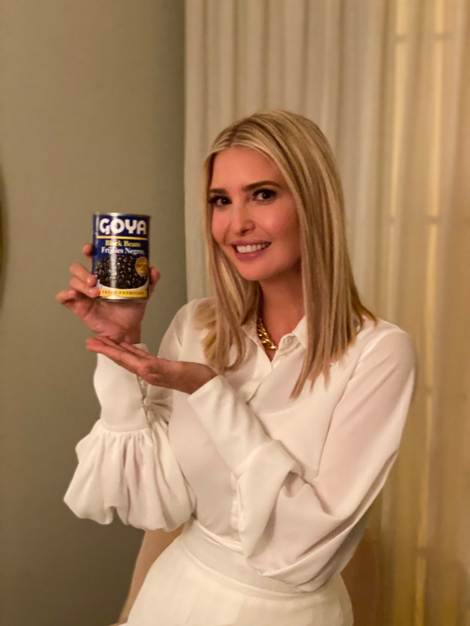 Ivanka Bout Those Beans Blank Meme Template