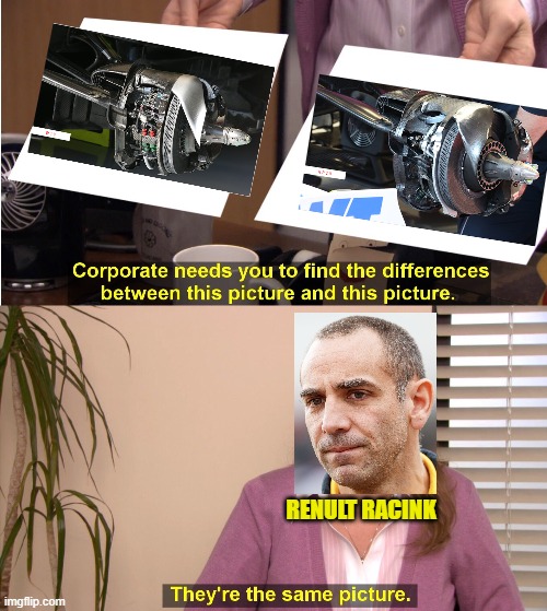 corporate wants you to find the difference | RENULT RACINK | image tagged in corporate wants you to find the difference | made w/ Imgflip meme maker