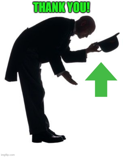 thank you | THANK YOU! | image tagged in thank you | made w/ Imgflip meme maker