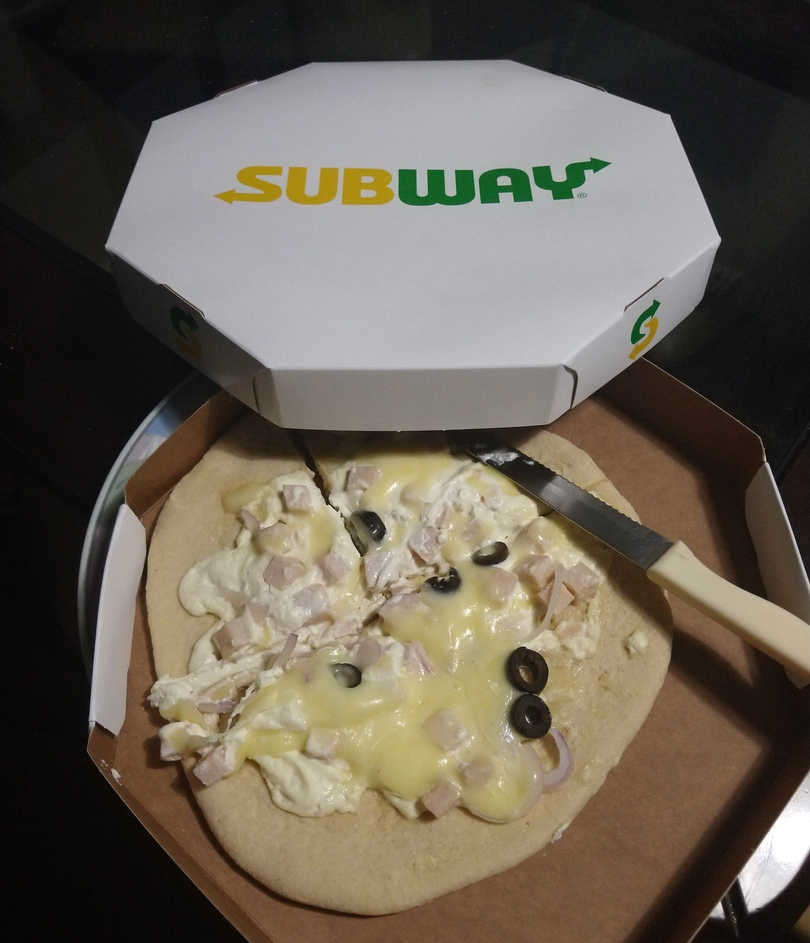 High Quality pizza subway Blank Meme Template