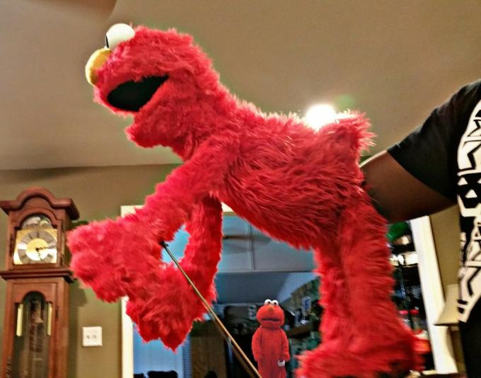 Elmo getting fisted Blank Meme Template