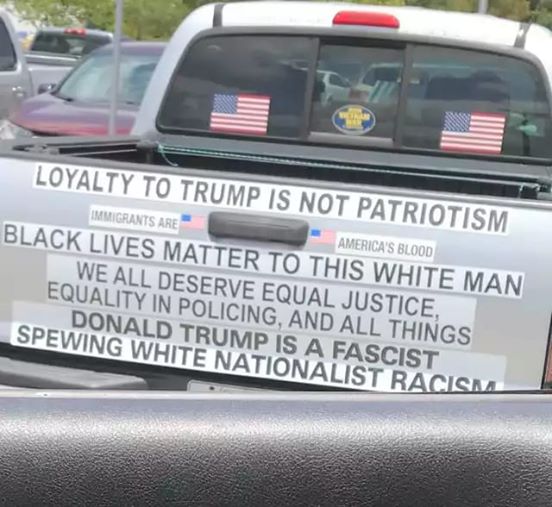 Anti-Trump bumper stickers Blank Meme Template