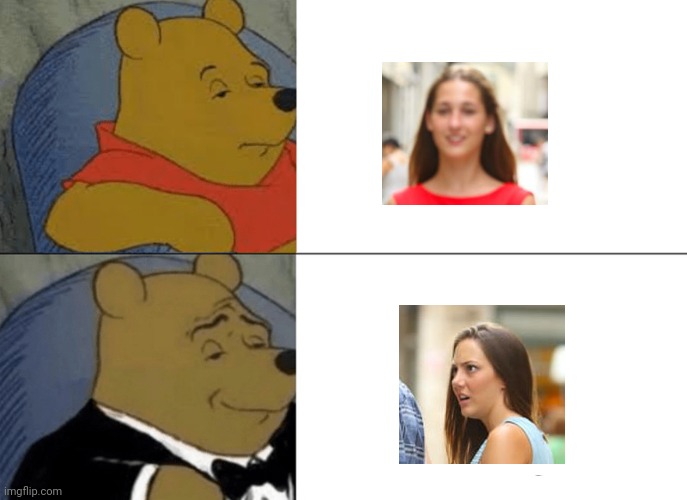 Tuxedo Winnie The Pooh | image tagged in memes,tuxedo winnie the pooh | made w/ Imgflip meme maker