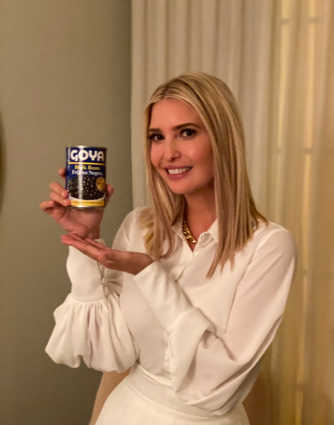 Ivanka Beans Blank Meme Template