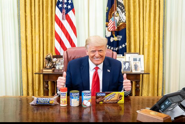 Trump Goya Blank Meme Template
