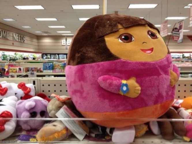 Thicc Dora | image tagged in thicc dora,memes,funny,dora the explorer,thicc,custom template | made w/ Imgflip meme maker