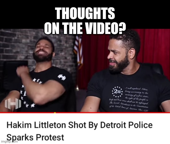 check out the video | THOUGHTS ON THE VIDEO? | image tagged in twins,hodgetwins,yeah | made w/ Imgflip meme maker