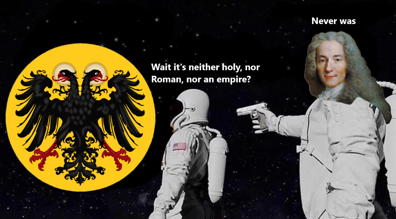 High Quality Holy Roman Empire Blank Meme Template
