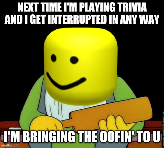 Roblox Oof One Hour