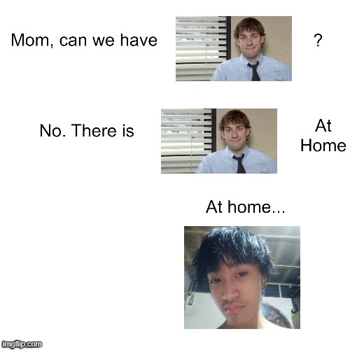 Mom can we have | image tagged in mom can we have,the office,jim halpert | made w/ Imgflip meme maker