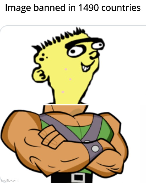 That's pretty cursed for me | Image banned in 1490 countries | image tagged in ed edd n eddy,fairly odd parents,memes | made w/ Imgflip meme maker