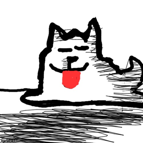 Annoying dog | image tagged in memes,blank transparent square,undertale,drawing | made w/ Imgflip meme maker