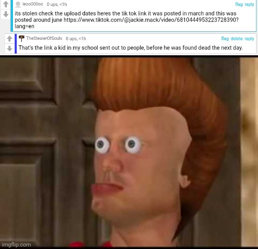 Damn | image tagged in bootleg jimmy neutron,r/cursedcomments | made w/ Imgflip meme maker
