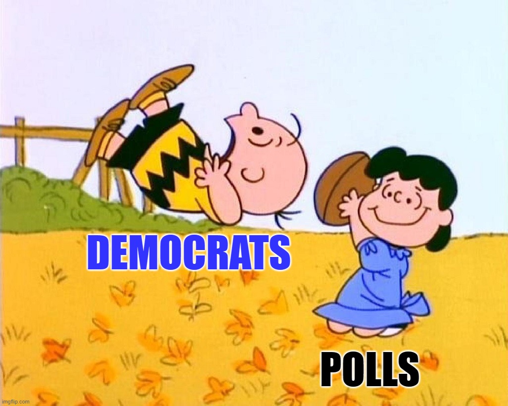 DEMOCRATS POLLS | made w/ Imgflip meme maker