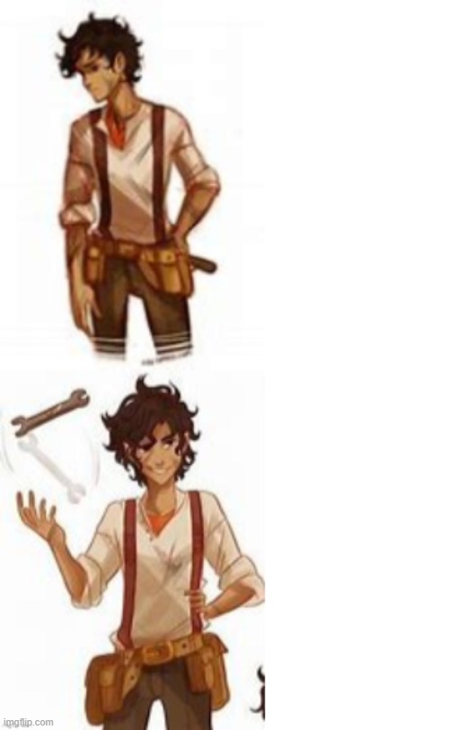 Leo Valdez drake template | image tagged in leo valdez drake template | made w/ Imgflip meme maker