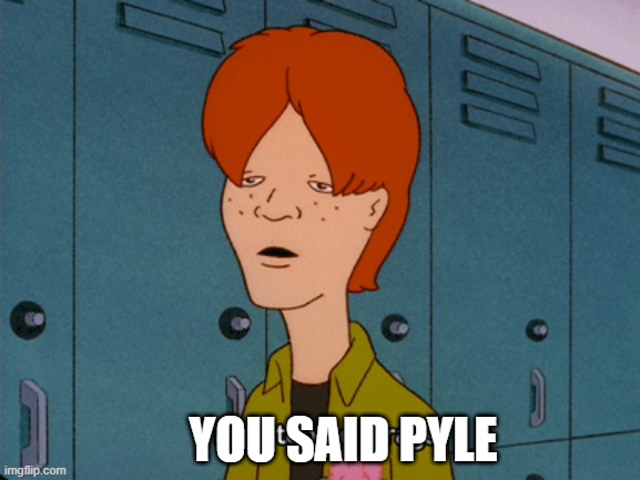YOU SAID PYLE | image tagged in PKA | made w/ Imgflip meme maker