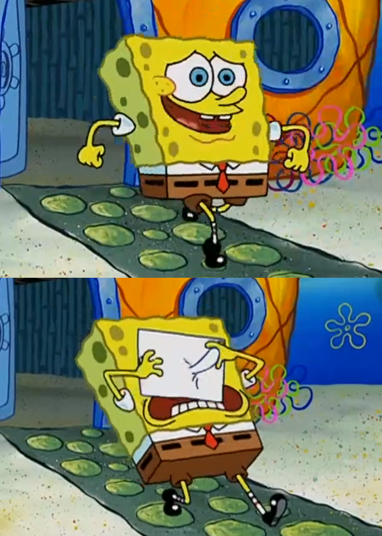 High Quality Spongebob Doin' It Blank Meme Template