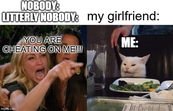 Cheating Girlfriend Meme Template