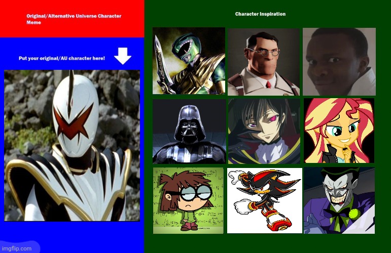 AbareKiller/White Dino Ranger character inspiration | image tagged in memes,abarekiller,funny | made w/ Imgflip meme maker
