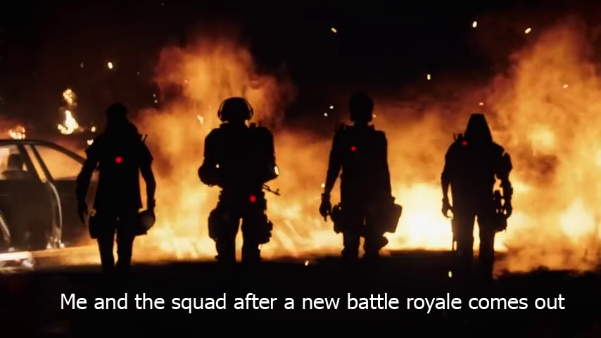 High Quality New Battle Royale Blank Meme Template