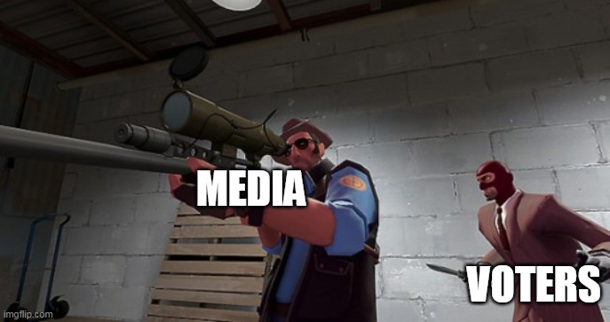 MEDIA VOTERS | made w/ Imgflip meme maker