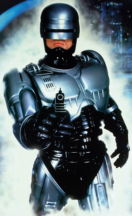 High Quality Robocop is ordering you to come quietly or there will be... Trou Blank Meme Template