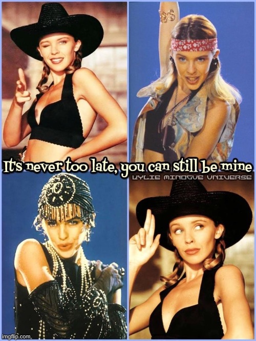 Some of the other outfits from this music video— cowgirl is still the best tho imo lol | image tagged in kylie never too late,music video,cowgirl,cowboy,music videos,repost | made w/ Imgflip meme maker