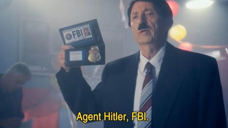 Agent Hitler Blank Meme Template