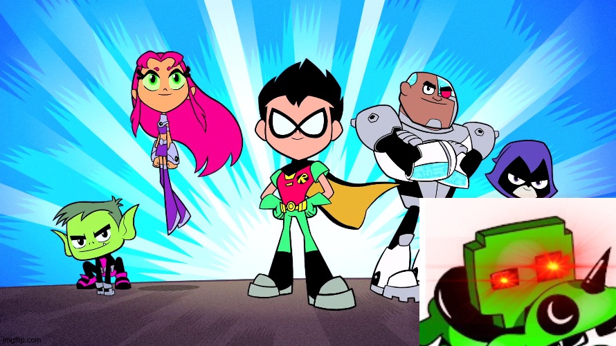 COPPA Tho... | image tagged in teen titans go,coppa,mikha | made w/ Imgflip meme maker