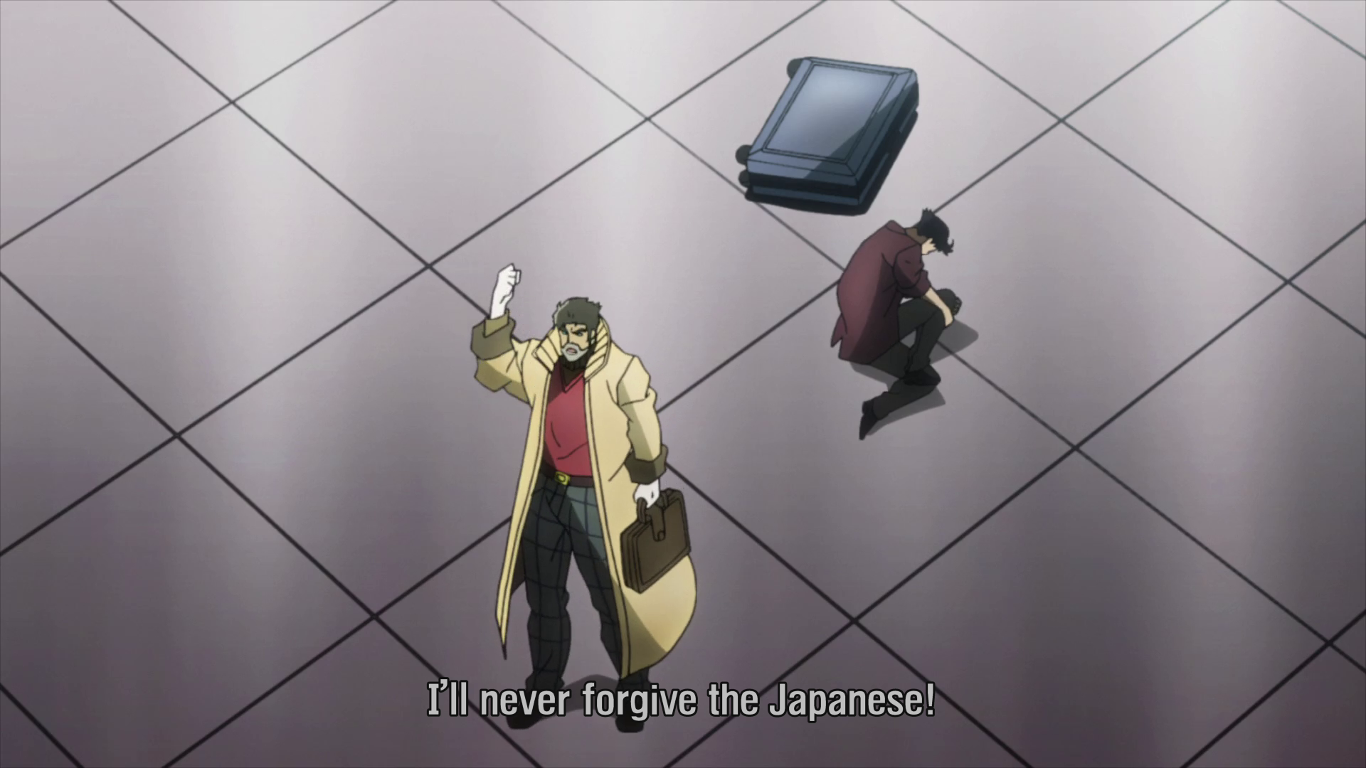 Joseph Joestar Never Forgive the Japanese Blank Meme Template