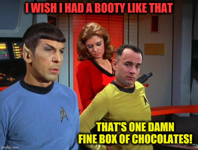 I WISH I HAD A BOOTY LIKE THAT THAT'S ONE DAMN FINE BOX OF CHOCOLATES! | made w/ Imgflip meme maker