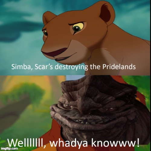 Repost of my first meme. Hope you enjoy XD | image tagged in memes,star wars,cimba,the lion king,first meme,dexter the jettster | made w/ Imgflip meme maker