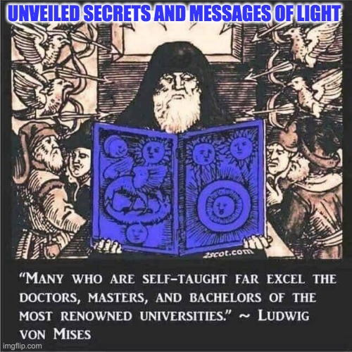 MASTERS | UNVEILED SECRETS AND MESSAGES OF LIGHT | image tagged in masters | made w/ Imgflip meme maker