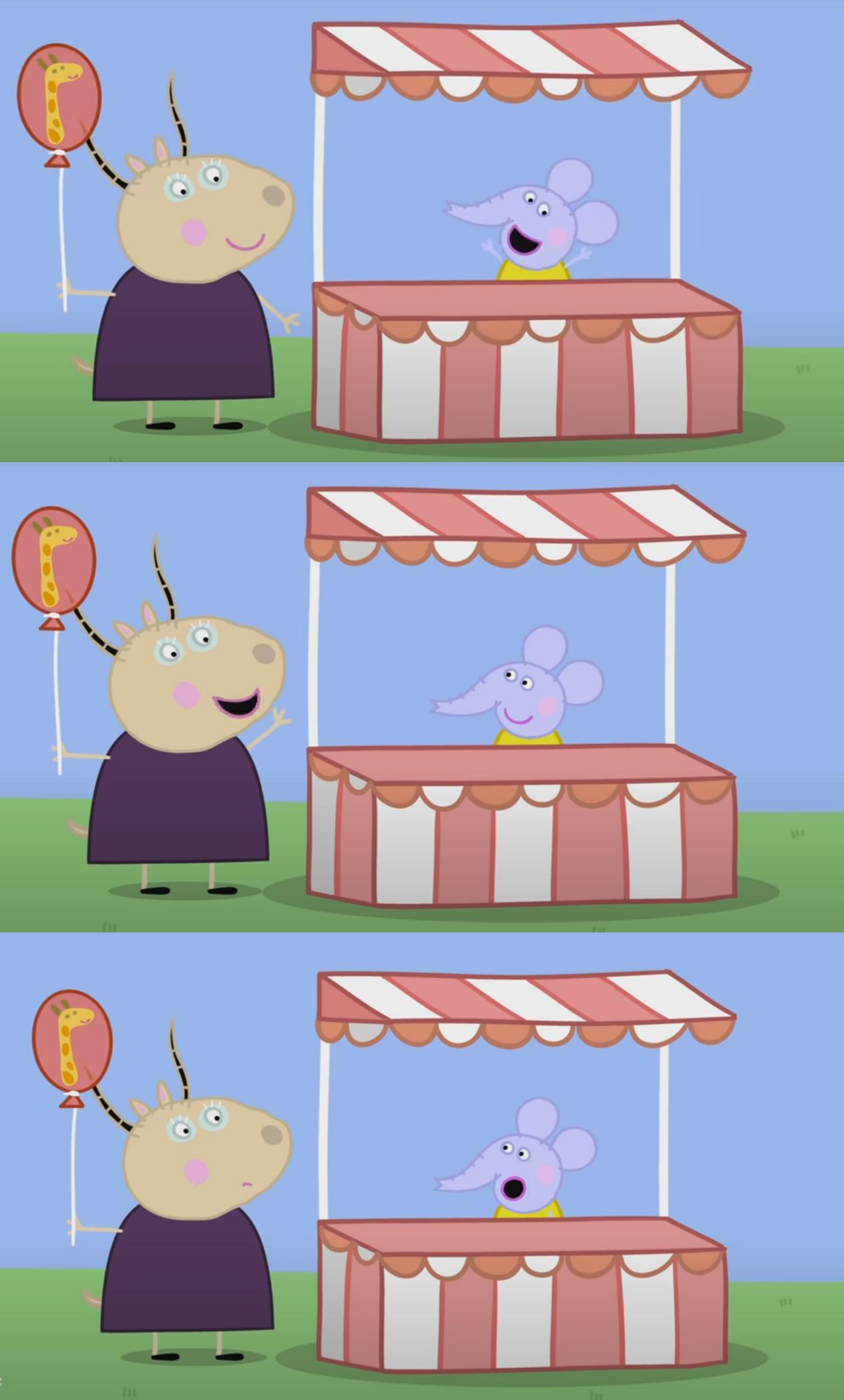 High Quality peppa sales Blank Meme Template