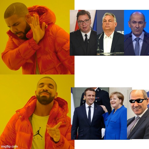 New friends | image tagged in memes,drake hotline bling | made w/ Imgflip meme maker