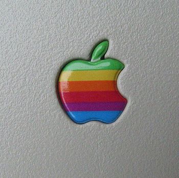 High Quality Classic Apple Logo Blank Meme Template
