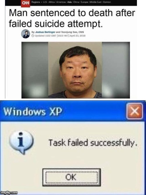 Task failed succssesfully | image tagged in taskfailed | made w/ Imgflip meme maker
