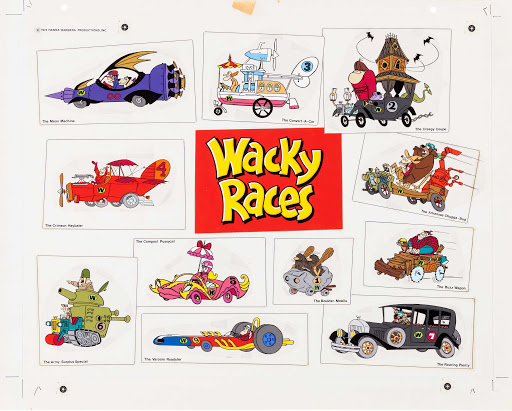 Wacky Races Blank Meme Template