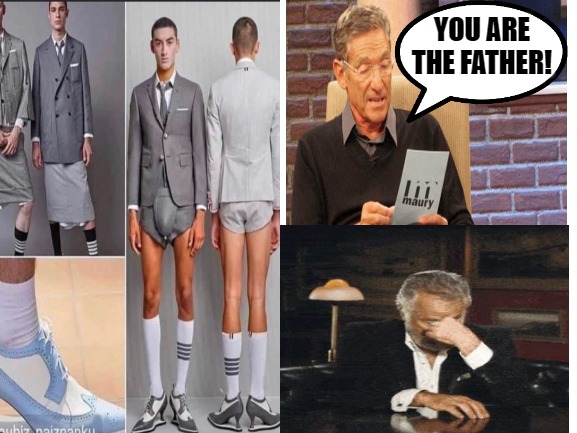 Paternity Suits |  YOU ARE THE FATHER! | image tagged in maury povich,maury lie detector,the most interesting man in the world,sprockets,the low spark of high heeled boys,mens suit | made w/ Imgflip meme maker