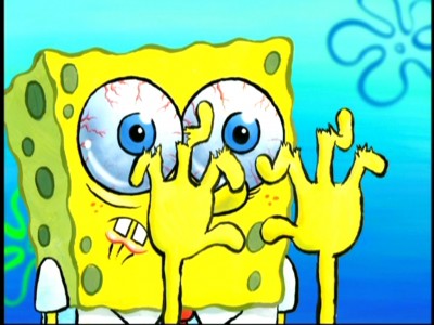 Spongebob broken fingers Blank Meme Template