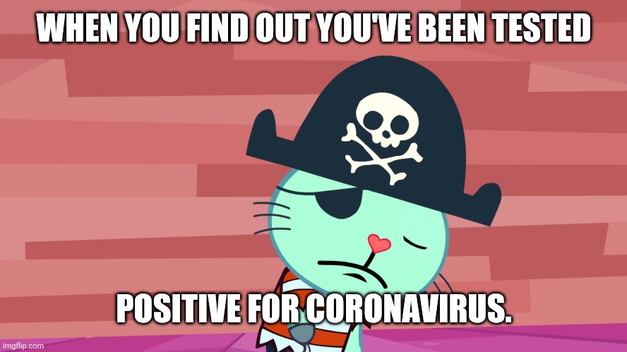 Sad Russell | WHEN YOU FIND OUT YOU'VE BEEN TESTED; POSITIVE FOR CORONAVIRUS. | image tagged in sad russell | made w/ Imgflip meme maker