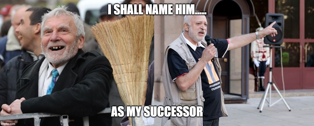 I SHALL NAME HIM..... AS MY SUCCESSOR | made w/ Imgflip meme maker