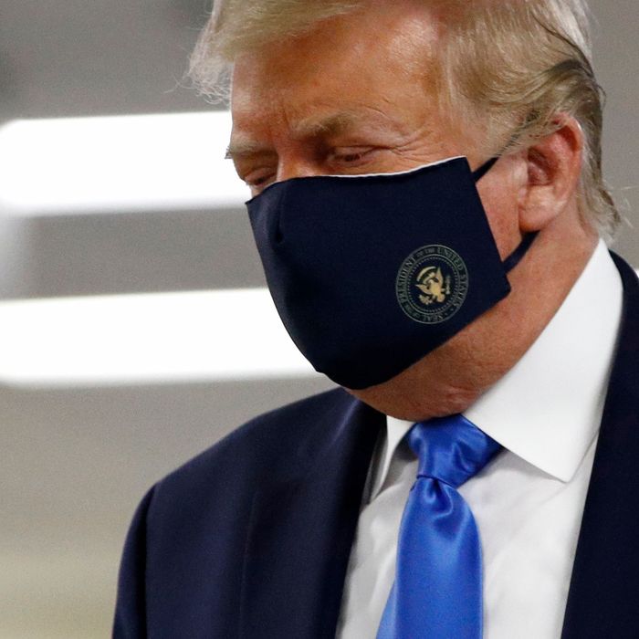 High Quality Trump masks don't work Blank Meme Template
